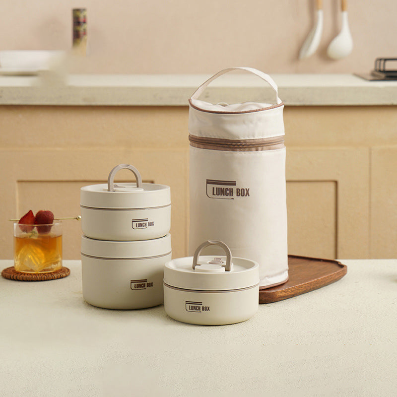Portable insulated lunch box