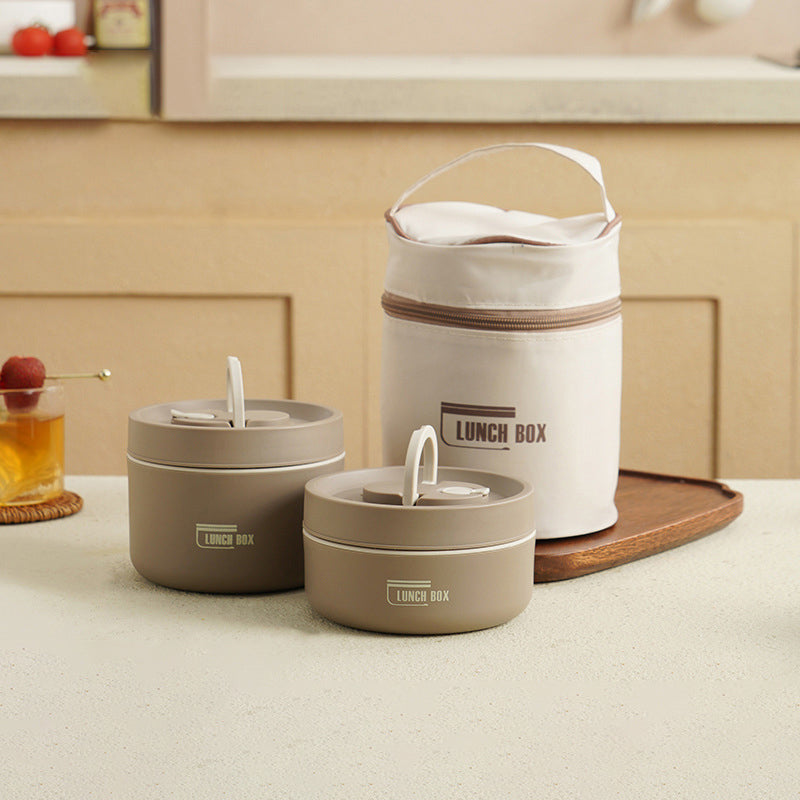 Portable insulated lunch box