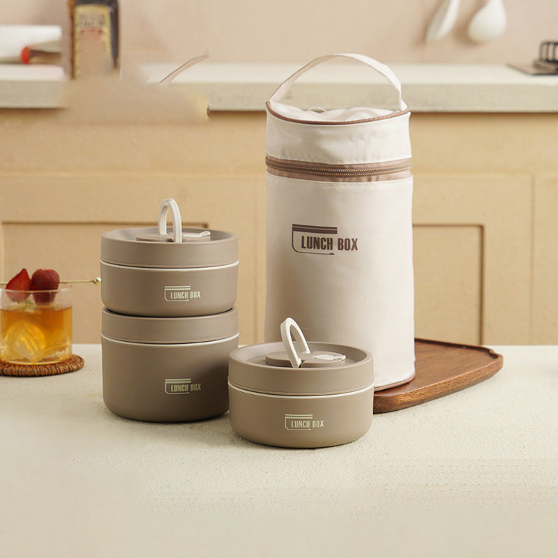 Portable insulated lunch box