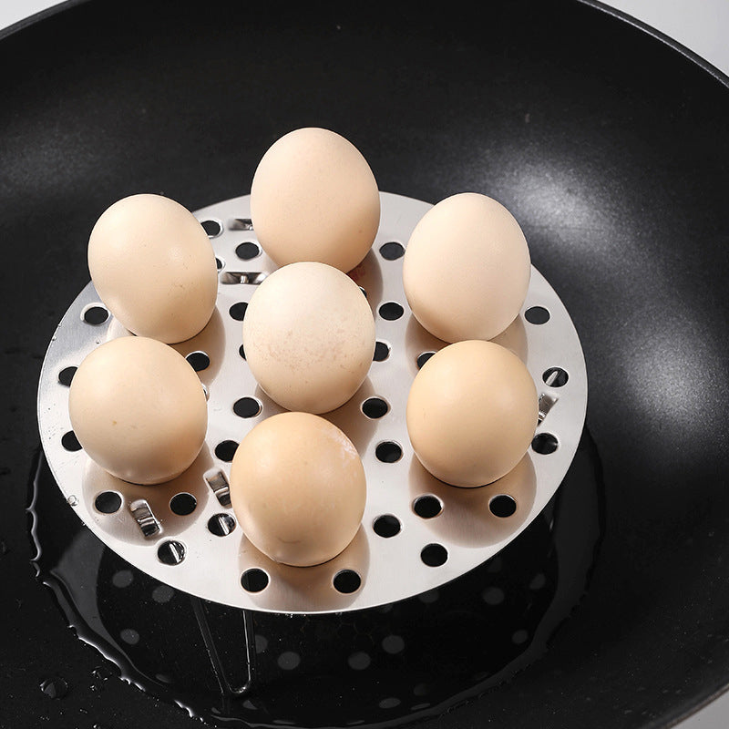 👨‍🍳Stainless Steel Steaming Rack🥚（6.88 inch）