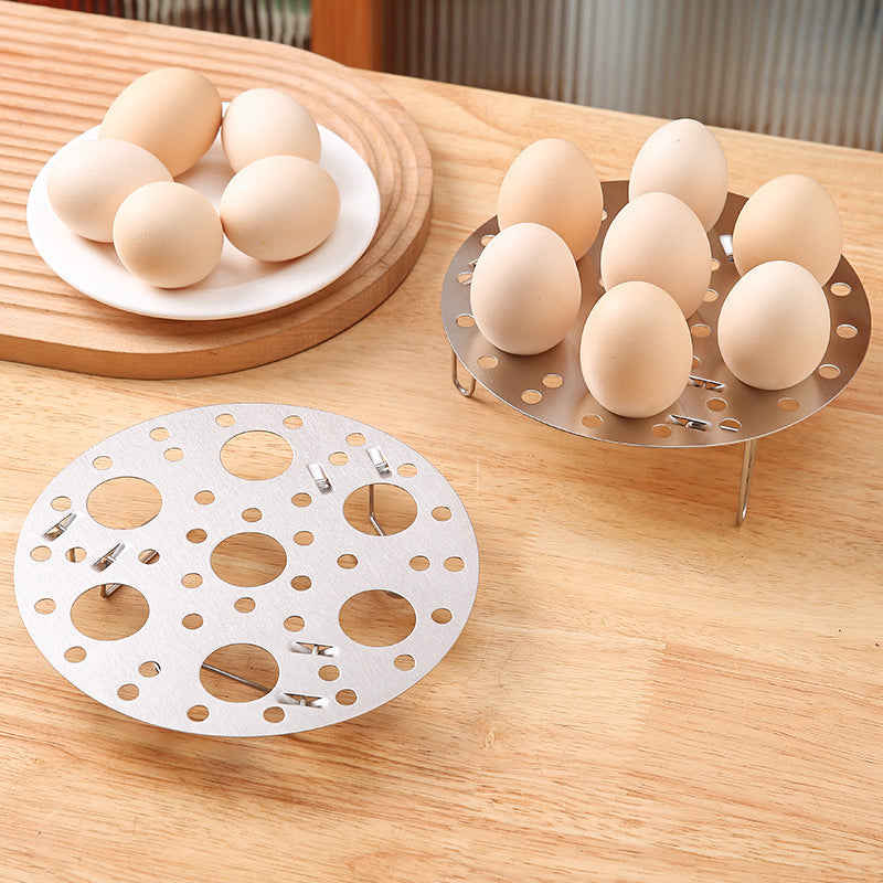 👨‍🍳Stainless Steel Steaming Rack🥚（6.88 inch）