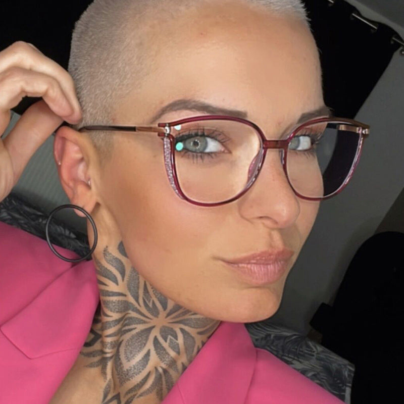 👀Sparkling Diamond Anti-blue Light Glasses
