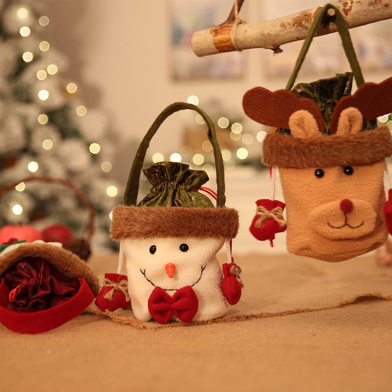 Christmas Gift Snowman Doll Bag