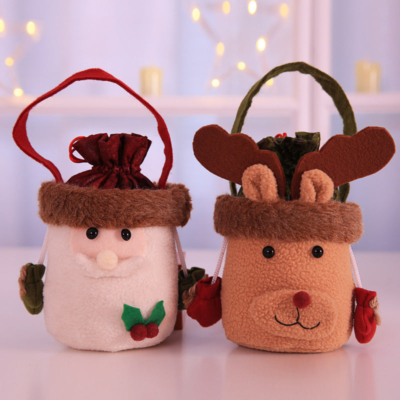 Christmas Gift Snowman Doll Bag