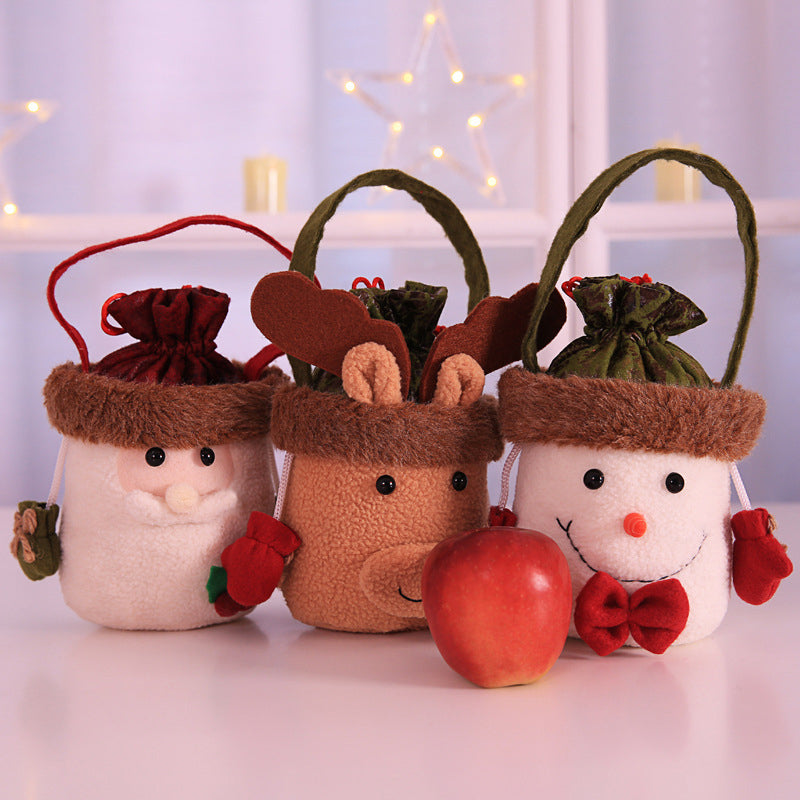 Christmas Gift Snowman Doll Bag