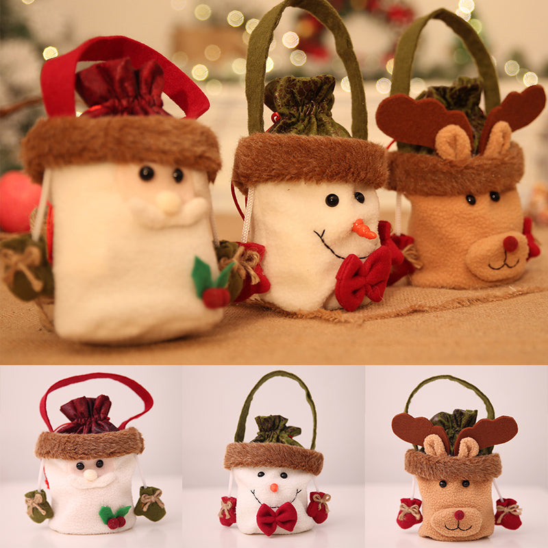 Christmas Gift Snowman Doll Bag