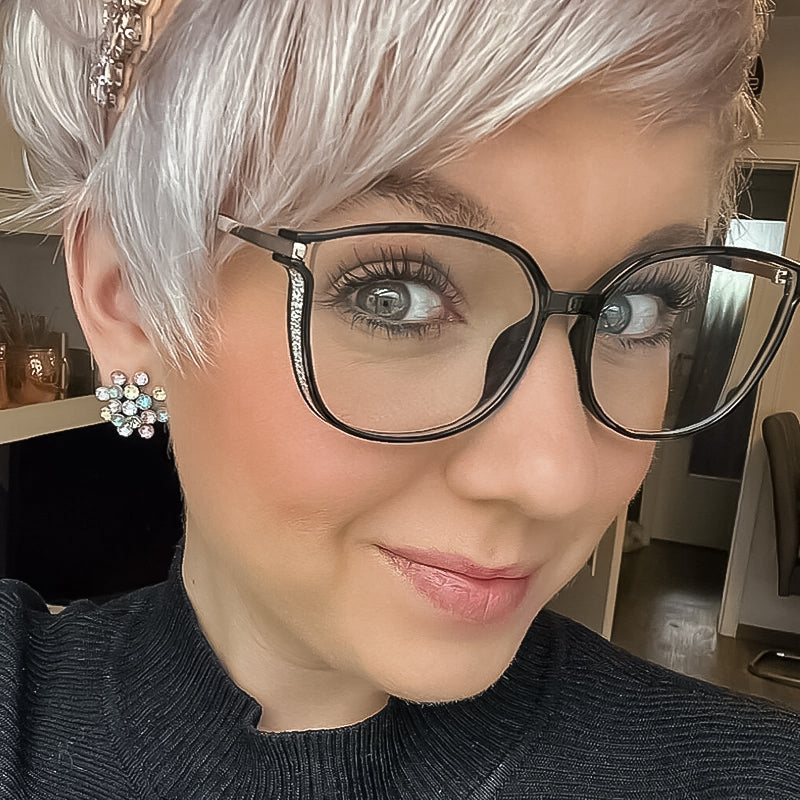 👀Sparkling Diamond Anti-blue Light Glasses