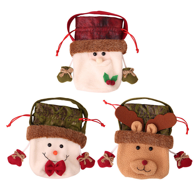 Christmas Gift Snowman Doll Bag