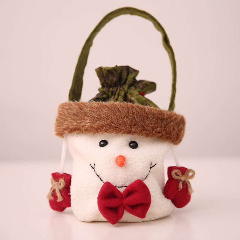 Christmas Gift Snowman Doll Bag
