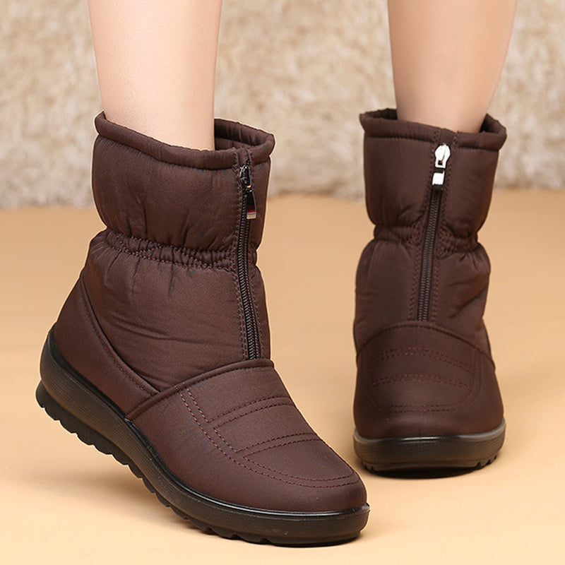 👢Women's Waterproof Snow Ankle Boots - Winter Warm