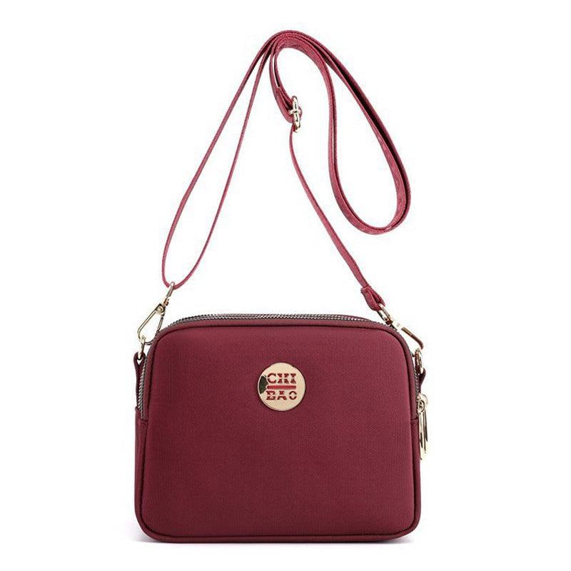 Oxford Fabric Mini Crossbody Bag