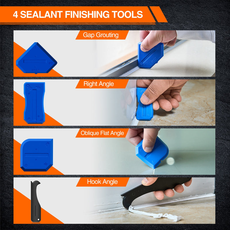 3-in-1 Silicone Caulking Tools