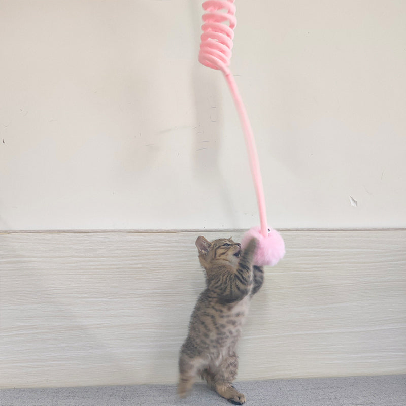 Suction Cup Teasing Cat Stick