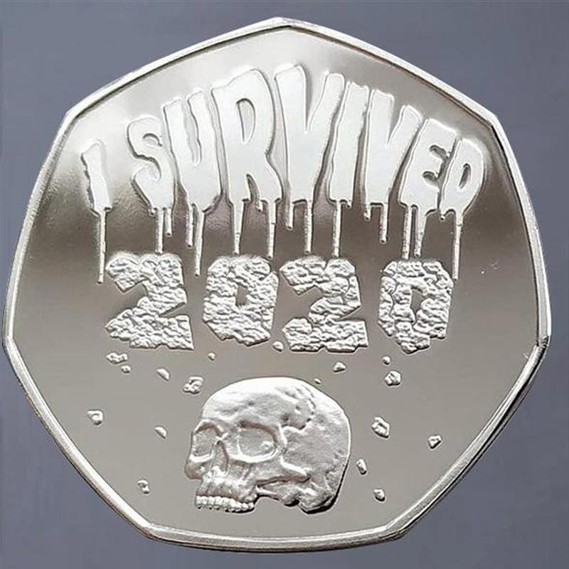 'I SURVIVED 2020'  commemorative coin