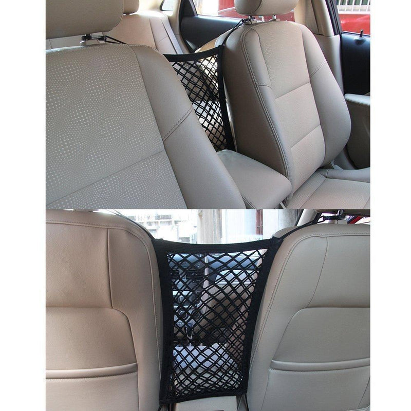 Double Layer Storage Network of Car Seat