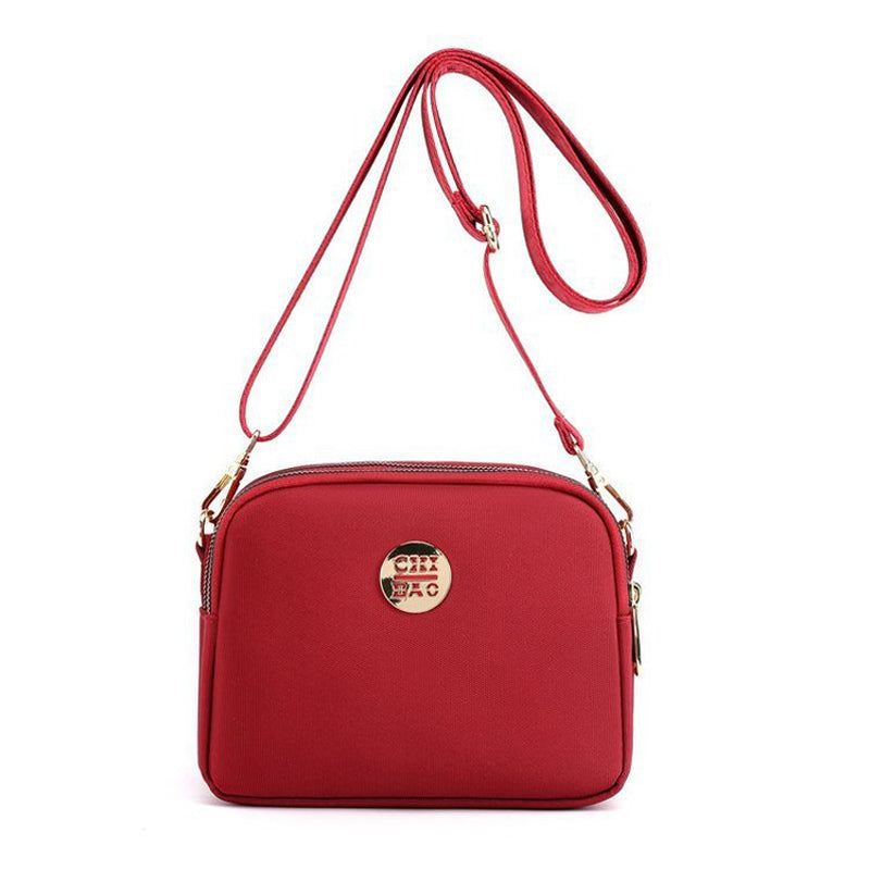 Oxford Fabric Mini Crossbody Bag