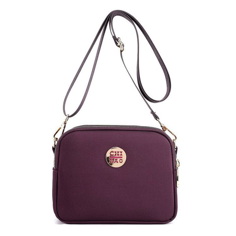 Oxford Fabric Mini Crossbody Bag