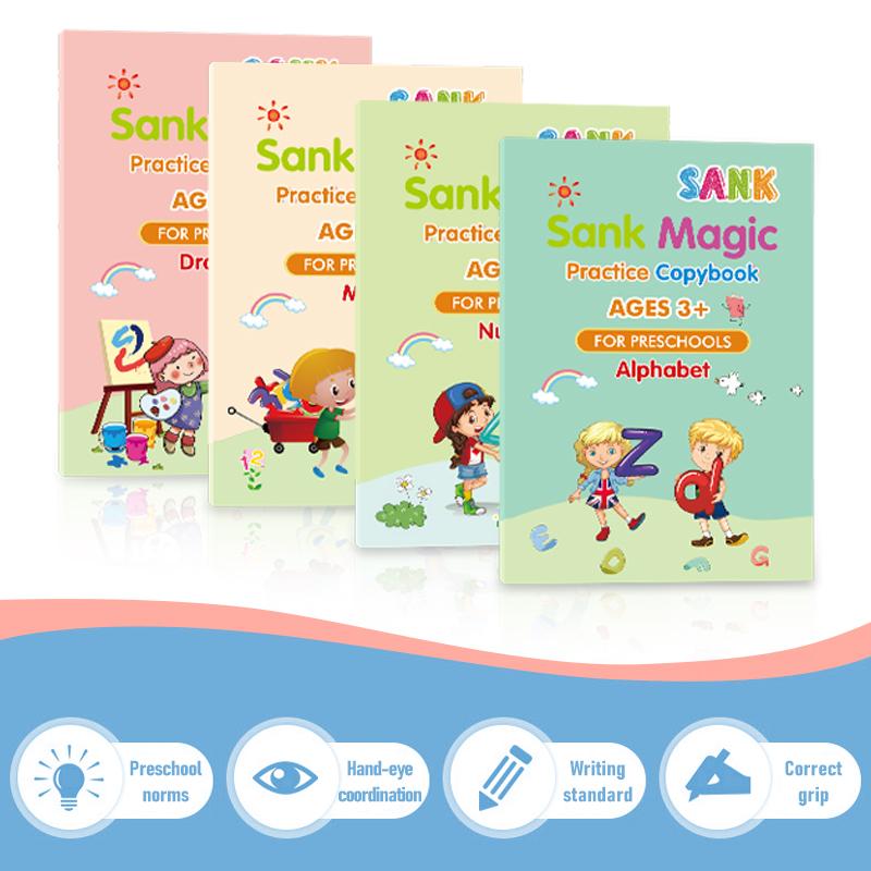 Pre-Sale>>Sank® Magic Practice Copybook