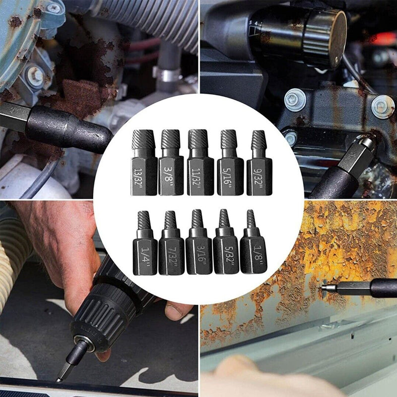 10/25-Piece Hex Shank Screw Remover Set