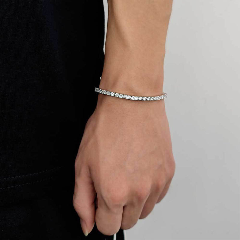 Sparkling Moissanite Bracelet